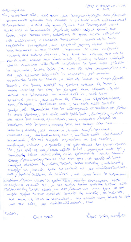 Letter to the ICBR: Labor Party Speaks Out